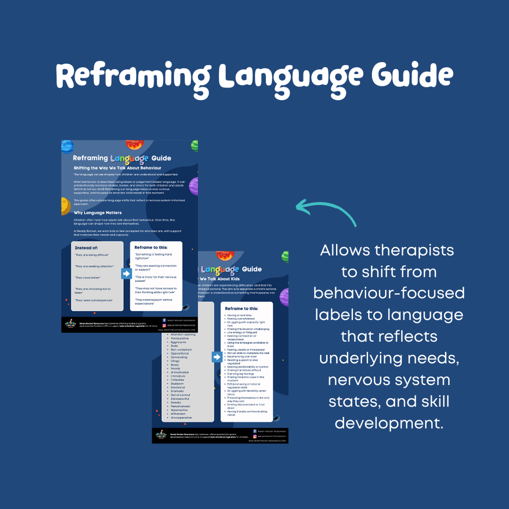 The Reframing Behaviour Therapist Pack