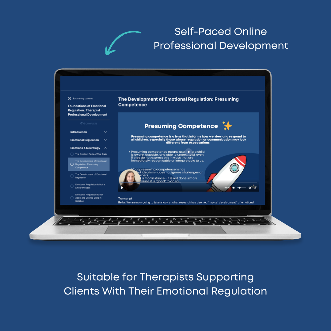 Foundations of Emotional Regulation: Therapist Professional Development Workshop | Ready Rocket Resources