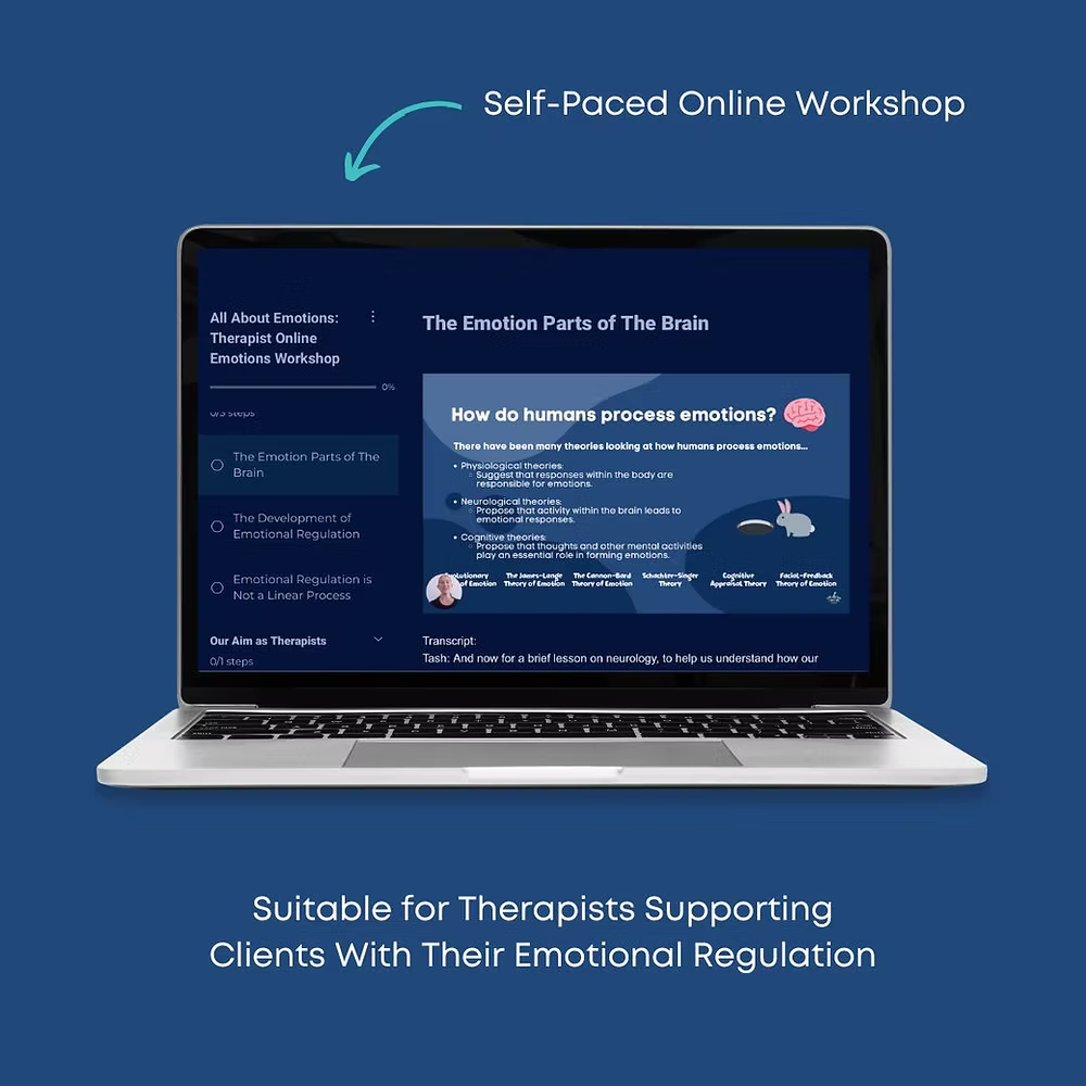 All About Emotions: Therapist Online Emotions Workshop