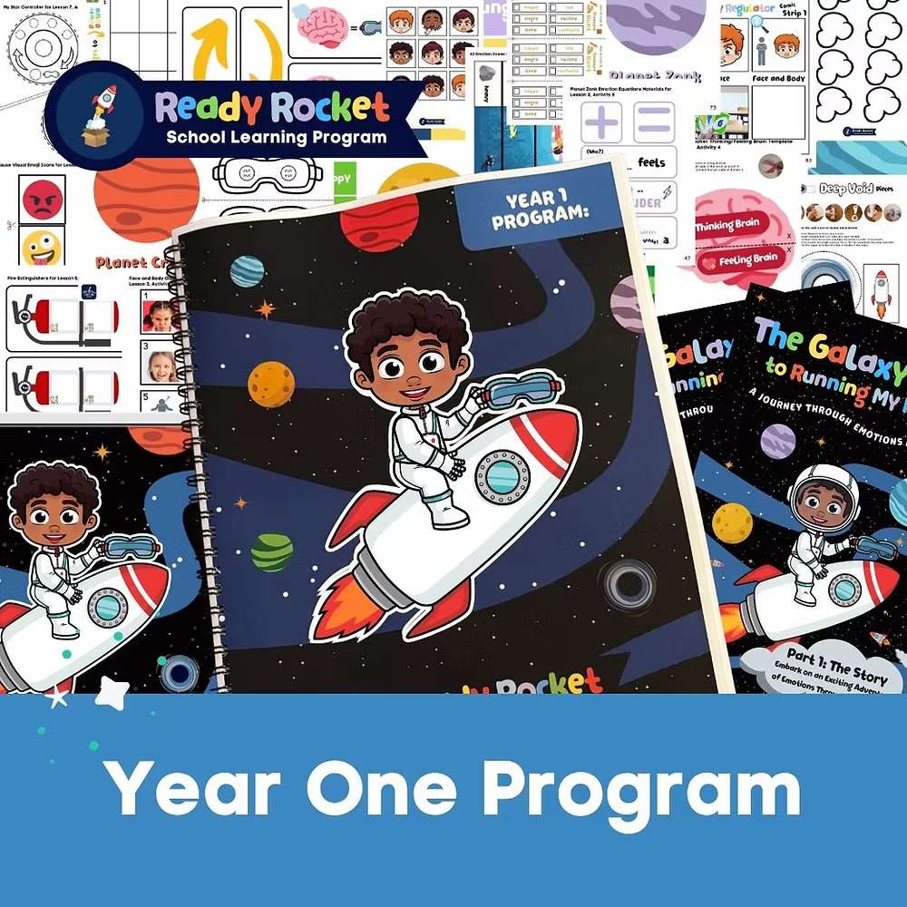 Ages 5-6: Ready Rocket School Learning Program