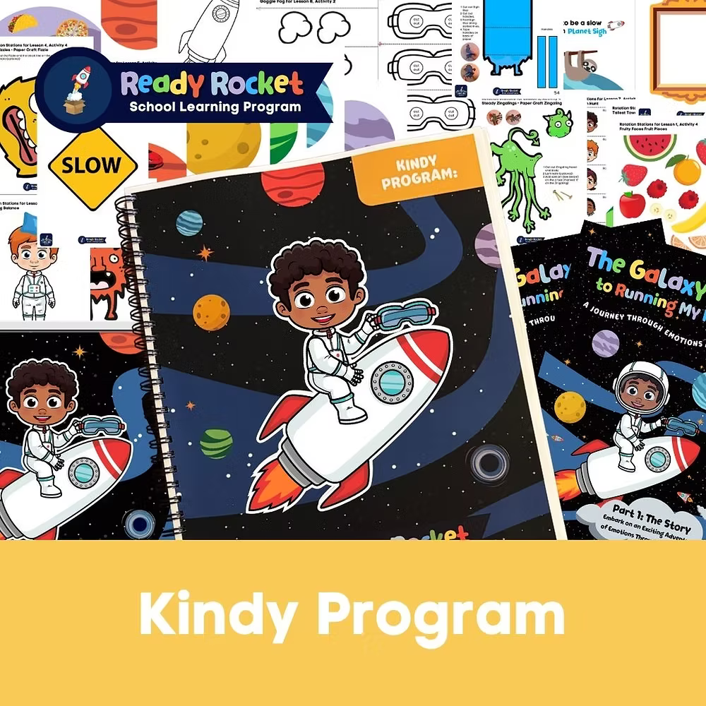 Ages 3-4: Ready Rocket School Learning Program