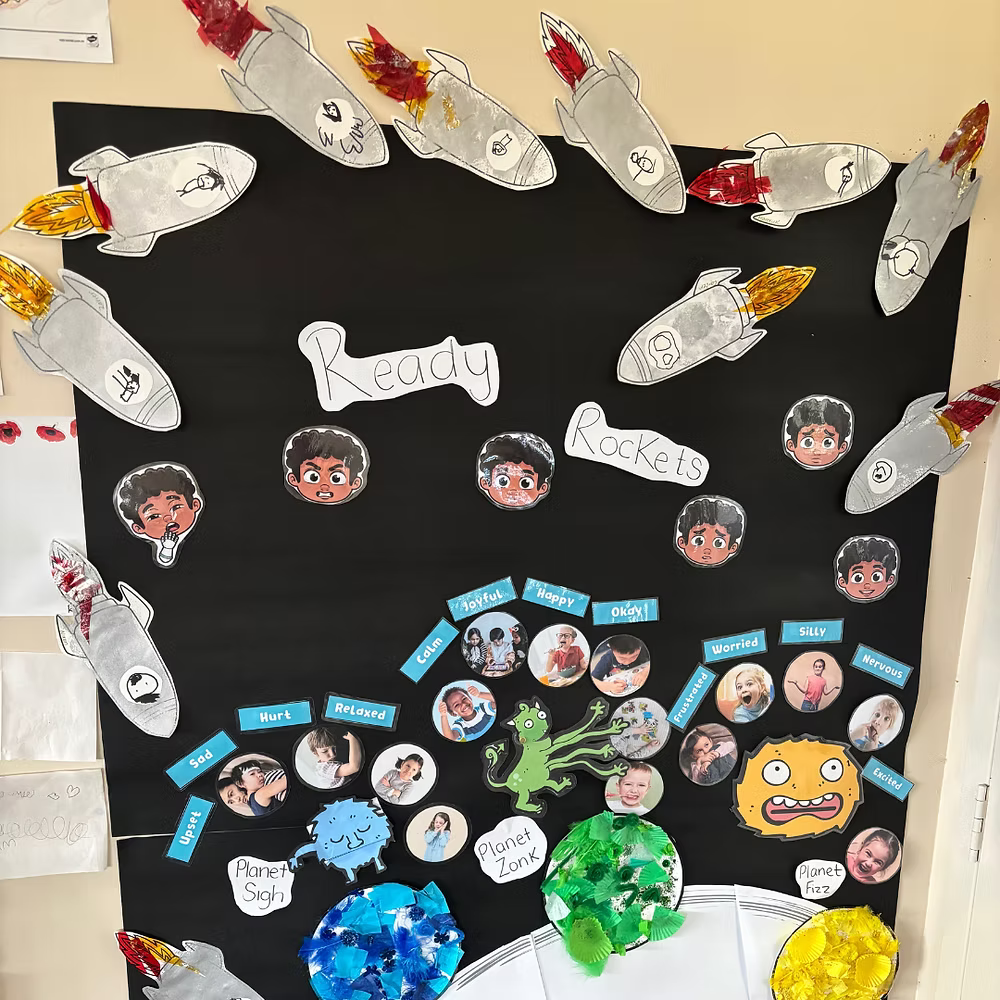 Ages 3-4: Ready Rocket School Learning Program